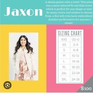 BOGO FREE Lularoe Harvey Denim Jacket